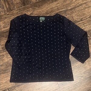 Ralph Lauren Polka Dot Top